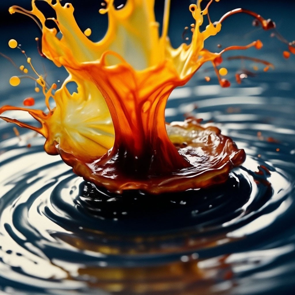 Magic drop 💦 [#art](art) [#нейросеть](нейросеть) [#краивоефото](краивоефото) [#брызги](брызги) [#искусство](искусство) 