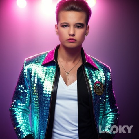 ФИЕСТА в LOOKY. #King_of_the_Night,#LOOKY_нейронка. #King_of_the_Night #...