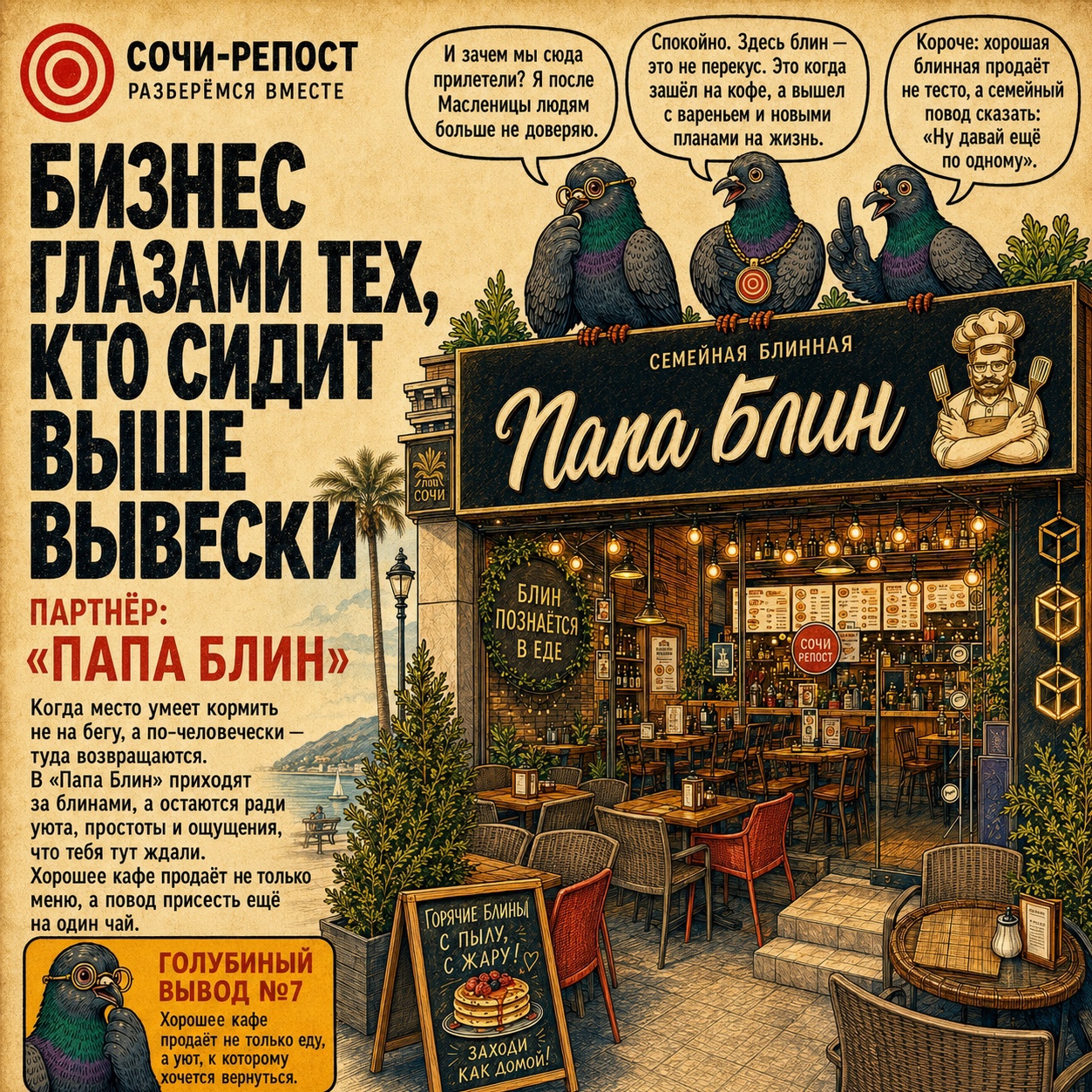 Сочи-Репост в LOOKY — У «Сочи-Репост» теперь есть свои наблюдатели.

Сидят выше вы