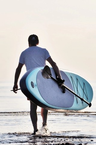 SUP-boarding в LOOKY. . Смело товарищи в вод...