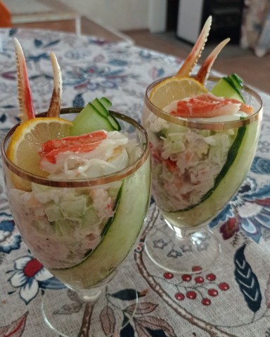 natalya_podobed в LOOKY. . Салатик из 🦀, вкусн...