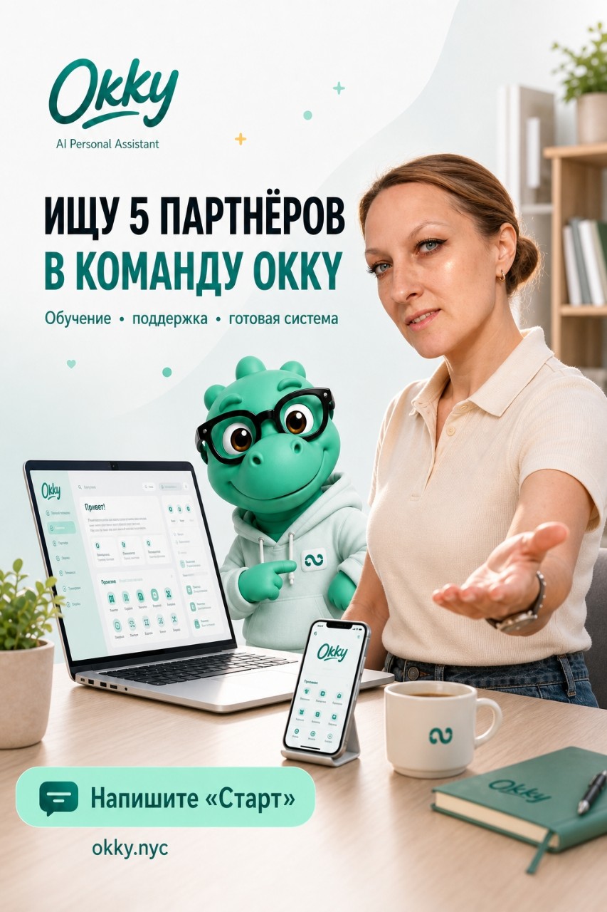 Пять мест в команде Okky❤️

📌 Обучение
💼 Поддержка
🏠 Готовый проект

Всё готово. Не хватает только вас. Присоединяйтесь к нашему дружному коллективу!

Напишите «Старт», чтобы узнать подробности.

#Okky #Вакансии #Партнерство