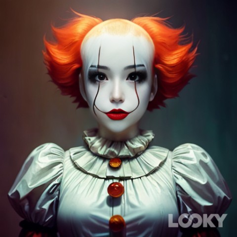 Lumina_Wirt в LOOKY. #Хэллоуин_клоунесса,#LOOKY_нейронка. #Хэллоуин_клоунесса ...