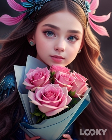 Pro100Star в LOOKY. #Фэнтези,#LOOKY_нейронка. Время ЦвЕтОВ и НеЖнО...