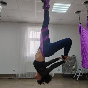 Аксюша в гамаке