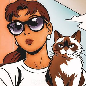 Леди Катерина и кот